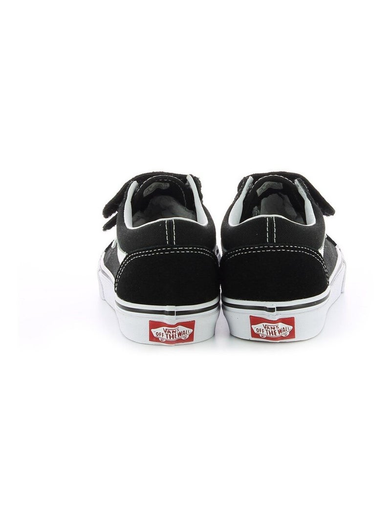 Basket en Cuir/textile Vans Noir - Kiabi