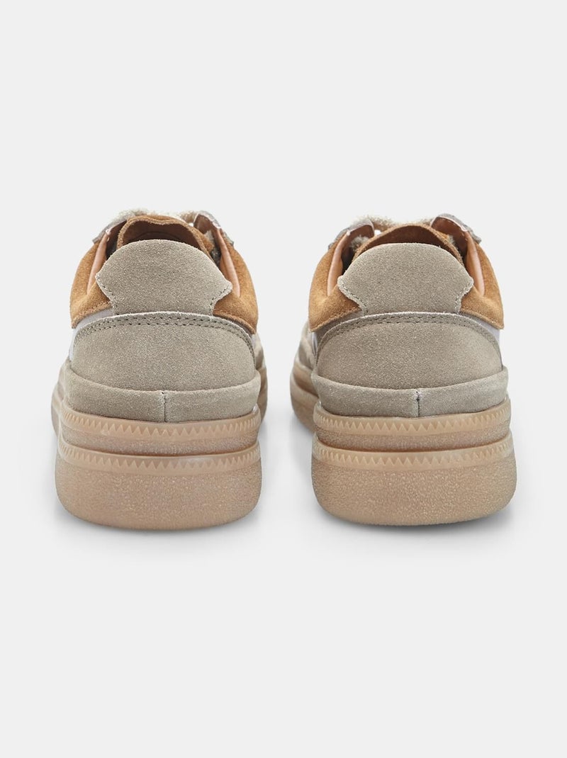 Basket en daim  Bata Bronze - Kiabi