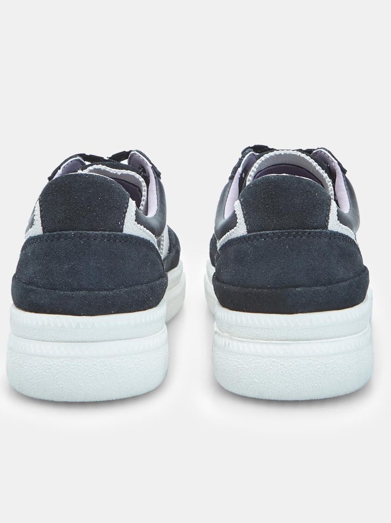 Basket en daim  Bata Noir - Kiabi