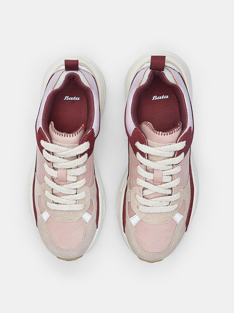 Basket en daim  Bata Rose - Kiabi
