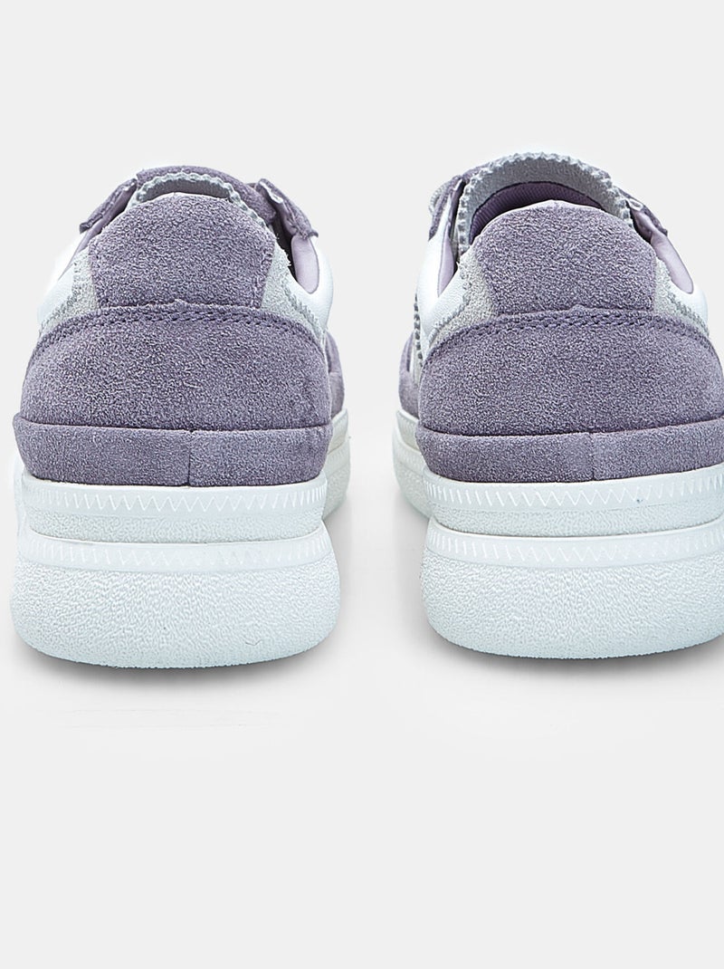 Basket en daim  Bata Violet - Kiabi