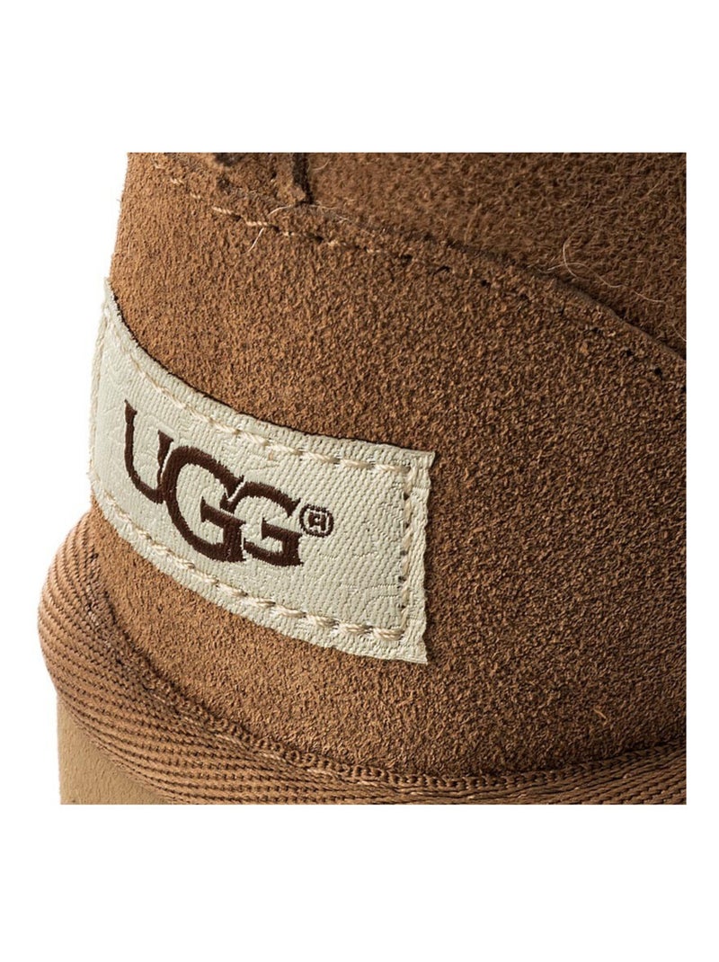 Basket en Mouton ugg Marron - Kiabi