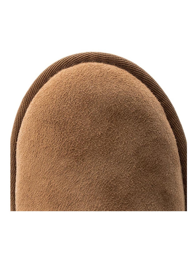 Basket en Mouton ugg Marron - Kiabi