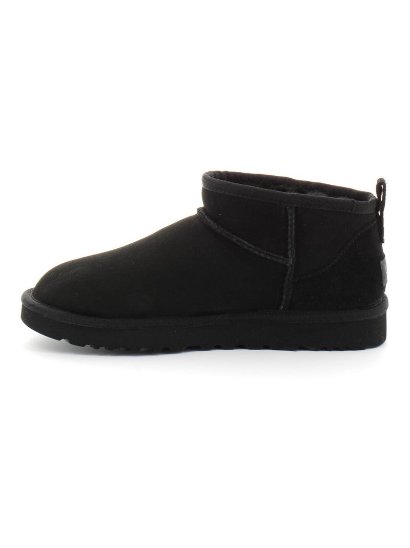 Basket en Mouton ugg Noir - Kiabi