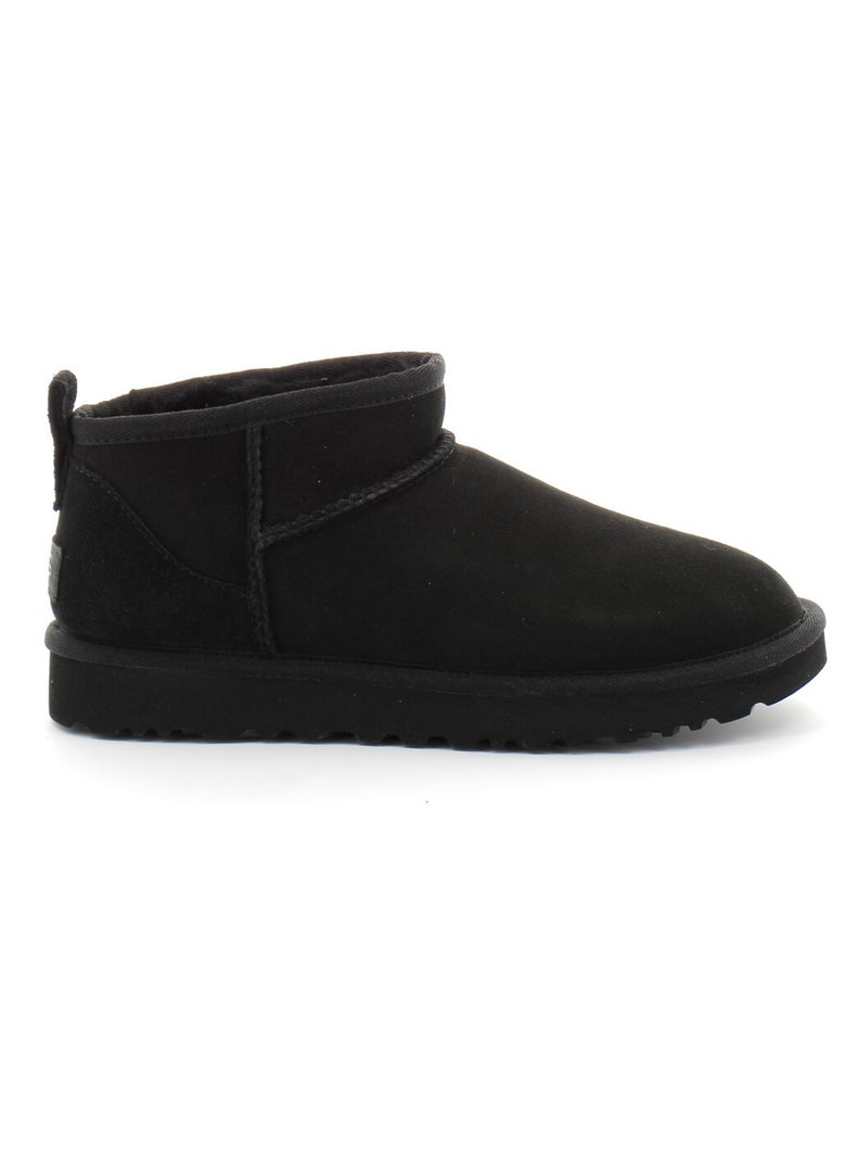 Basket en Mouton ugg Noir - Kiabi
