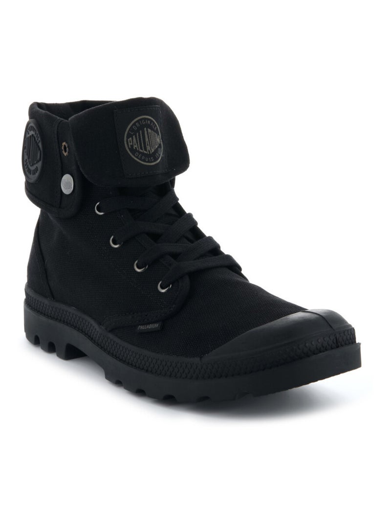 Basket en Textile Palladium Noir - Kiabi