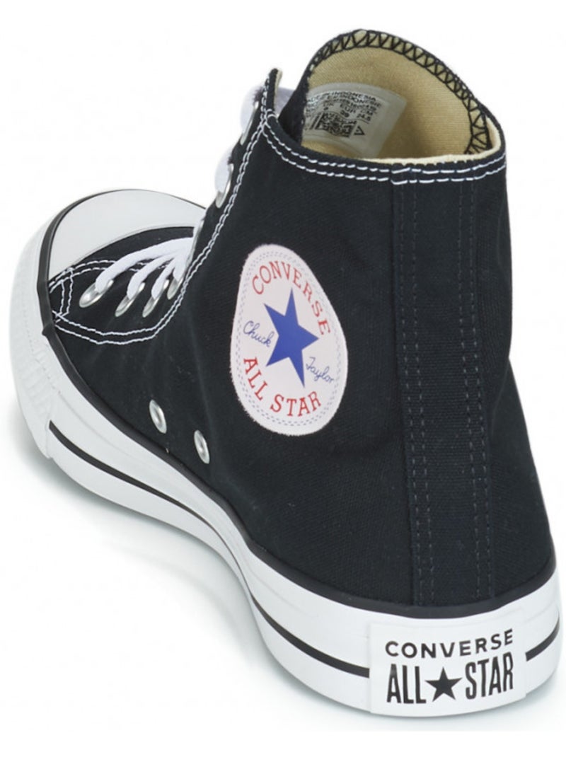 Basket en toile converse Noir - Kiabi