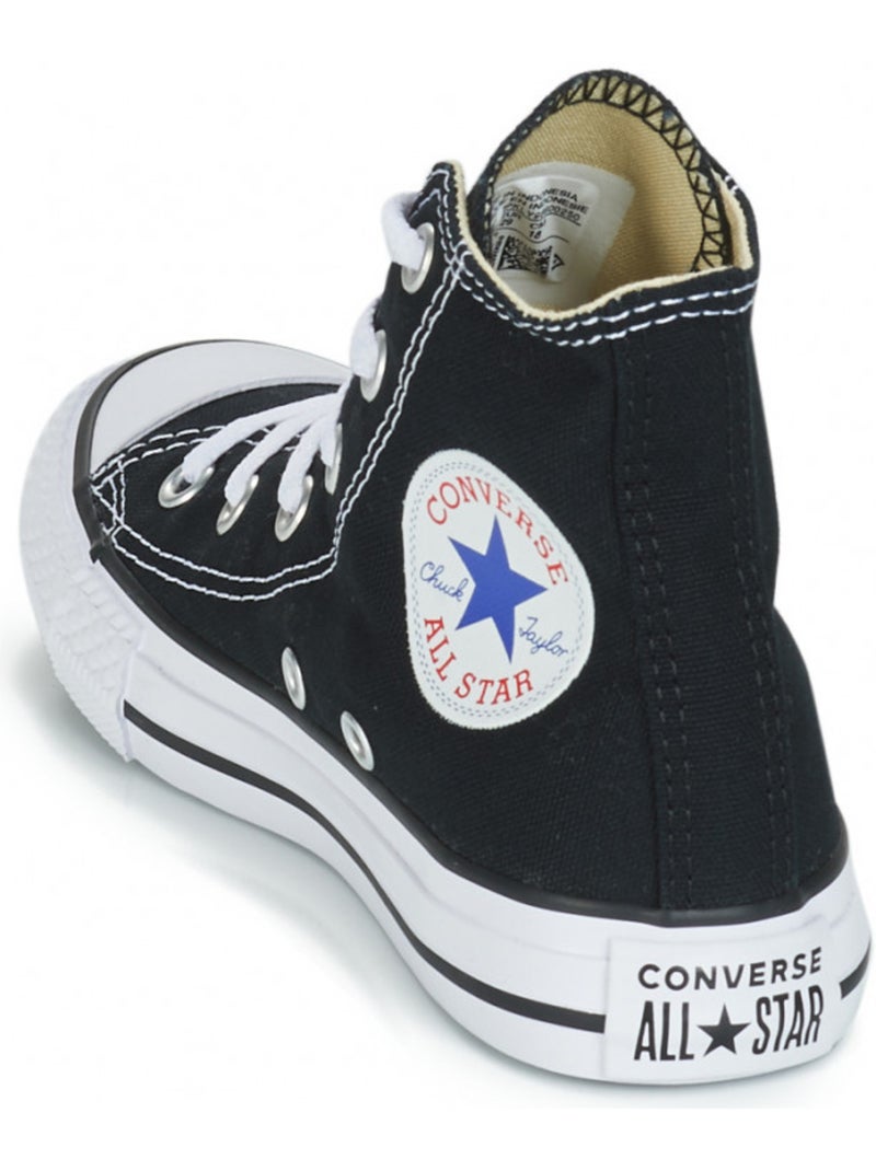 Basket en Toile Converse Noir - Kiabi