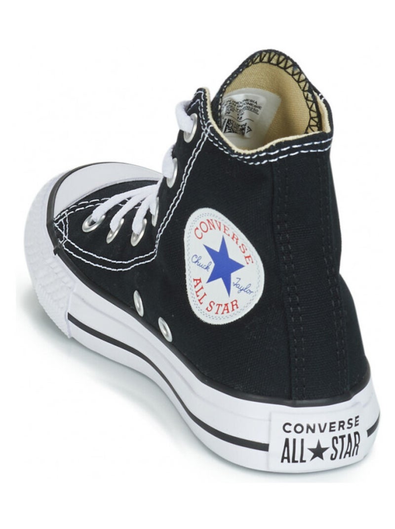 Basket en Toile Converse Noir - Kiabi