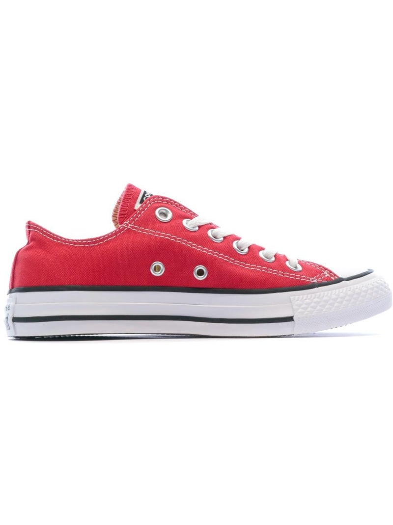 Basket en Toile Converse Rouge - Kiabi