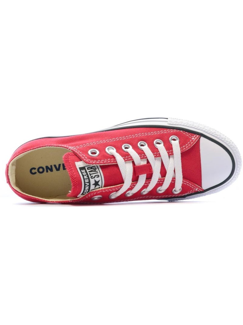 Basket en Toile Converse Rouge - Kiabi