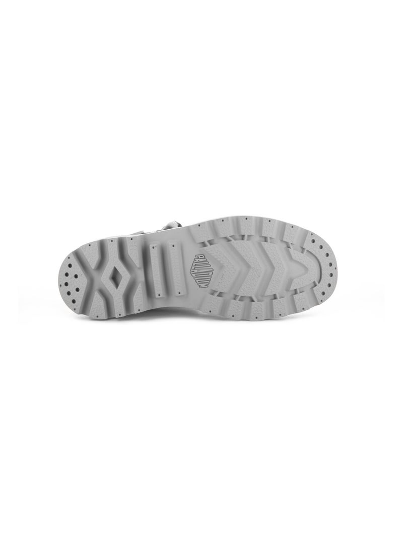 Basket en Toile Palladium Gris - Kiabi