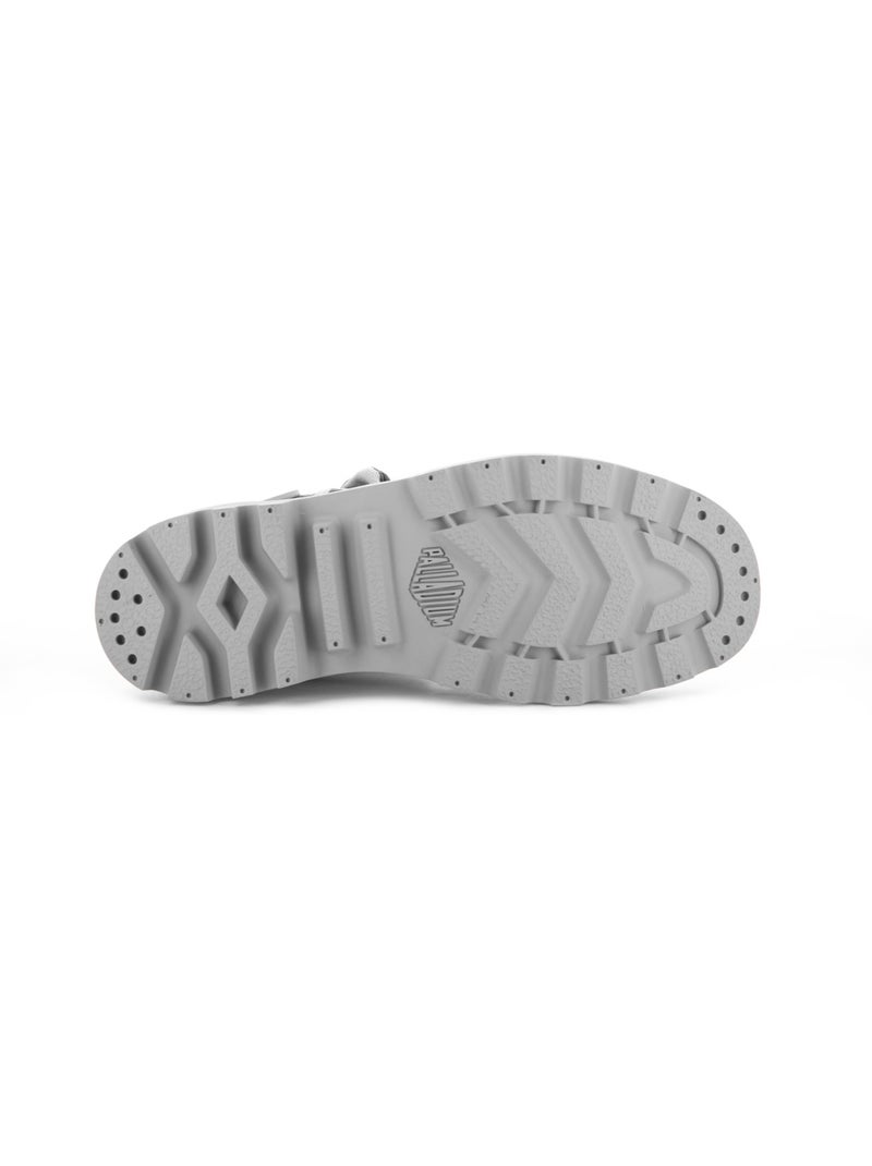 Basket en Toile Palladium Gris - Kiabi