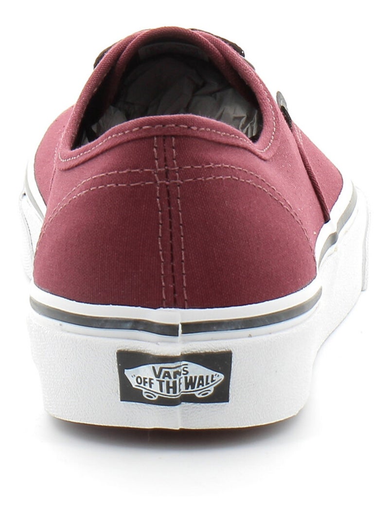 Basket en Toile Vans Bordeaux - Kiabi