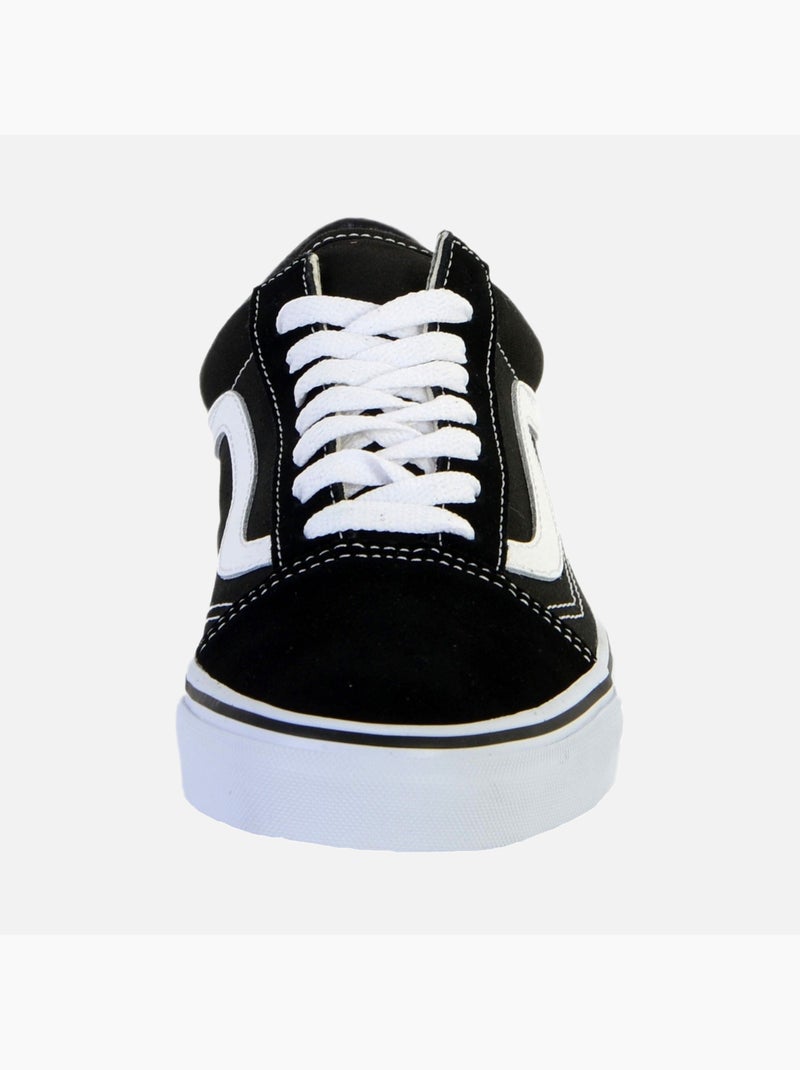 Basket en Toile Vans Noir - Kiabi