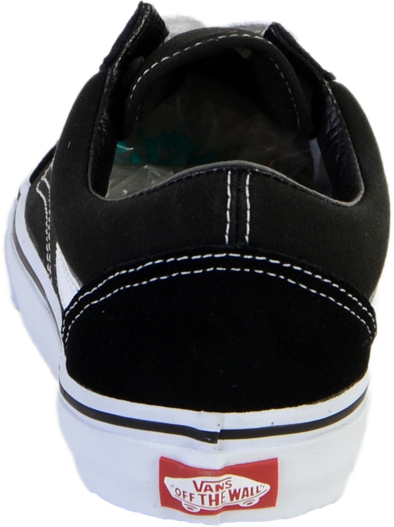 Basket en toile vans Noir - Kiabi