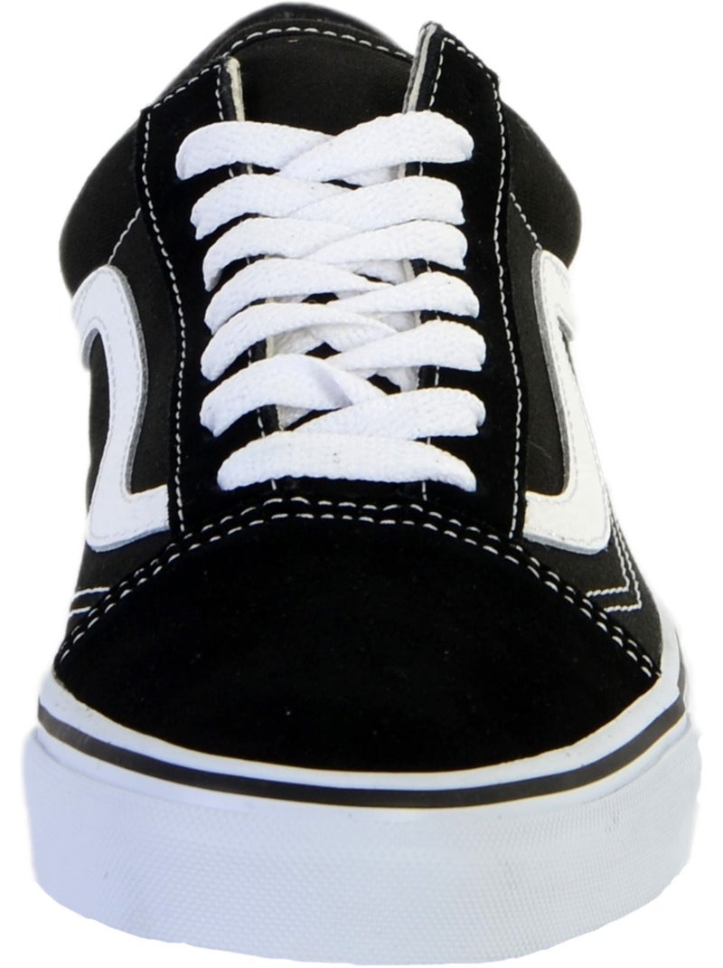 Basket en toile vans Noir - Kiabi