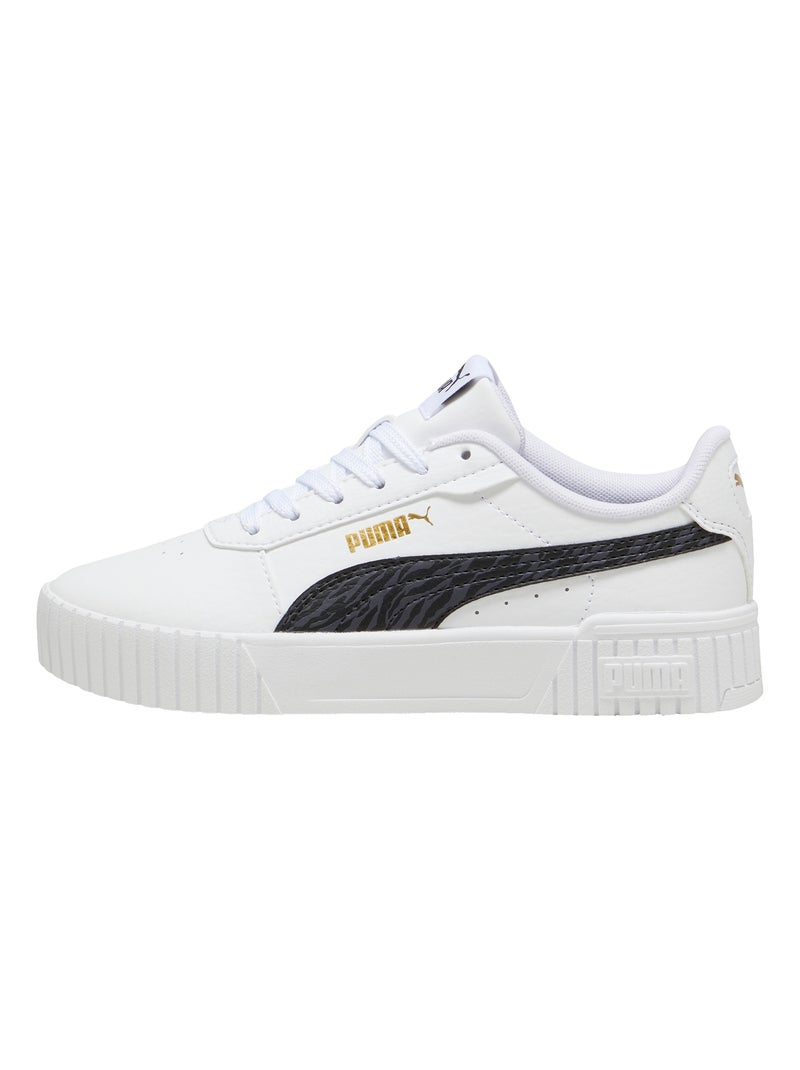 Basket Enfant à Lacets Junior Puma Carina 2.0 Zebra Jr Noir - Kiabi