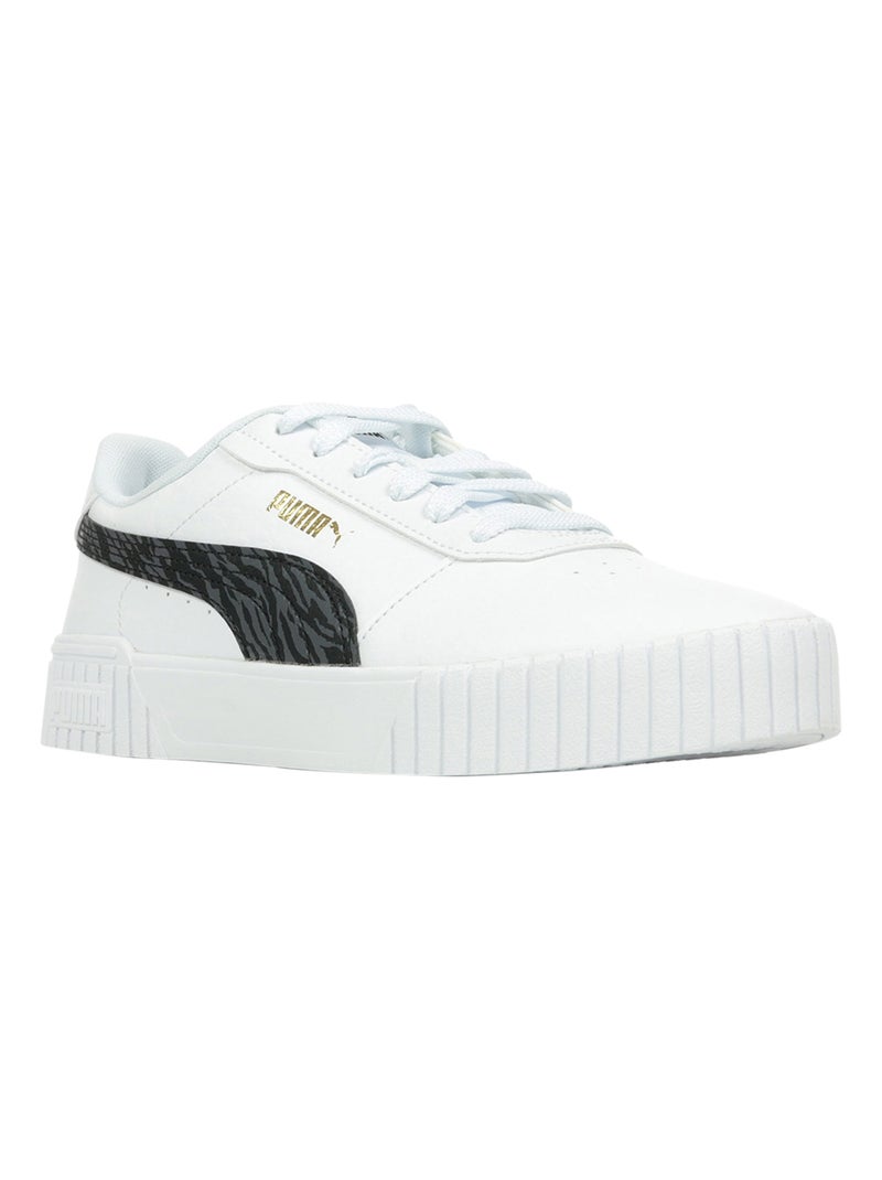 Basket Enfant à Lacets Junior Puma Carina 2.0 Zebra Jr Noir - Kiabi
