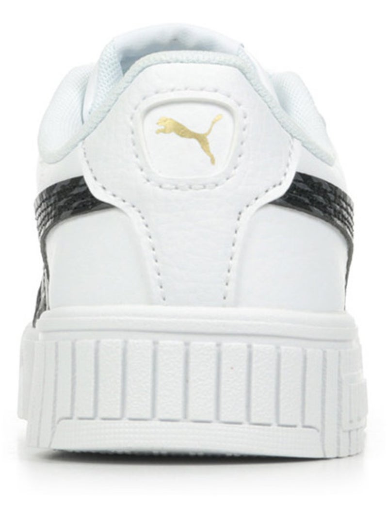 Basket Enfant à Lacets Puma Carina 2.0 Zebra PS Blanc - Kiabi
