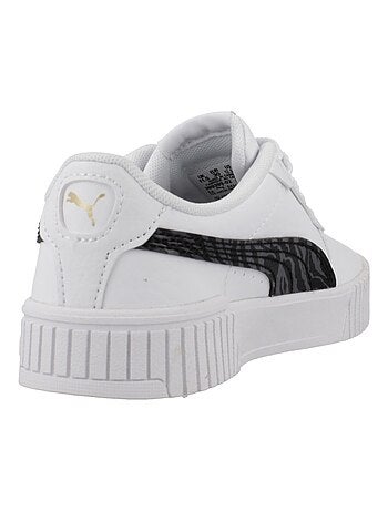 Basket Enfant à Lacets Puma Carina 2.0 Zebra PS