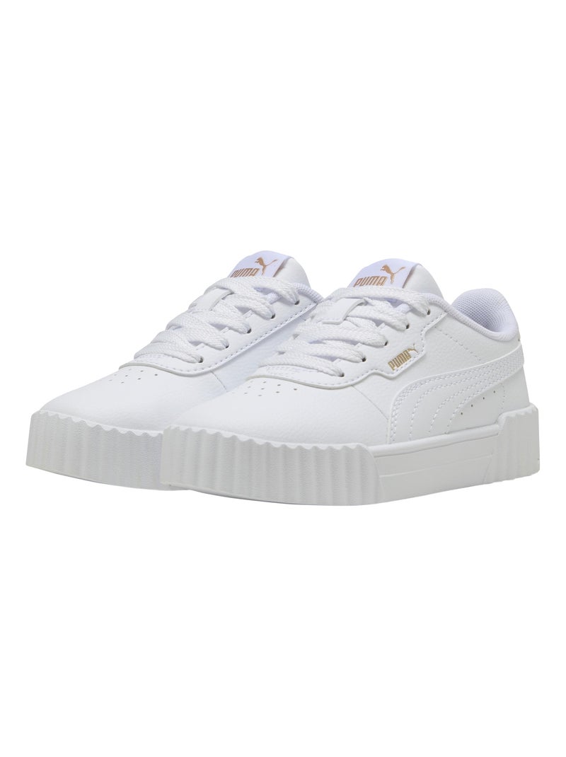 Basket Enfant à Lacets Puma Carina 3.0 PS Blanc - Kiabi