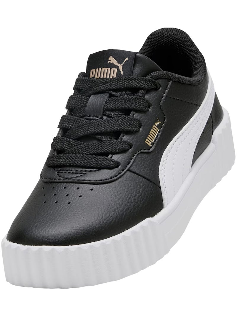 Basket Enfant à Lacets Puma Carina 3.0 PS Noir - Kiabi