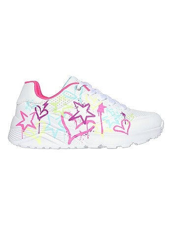 Basket Enfant à Lacets Skechers Uno Lite-My Drip