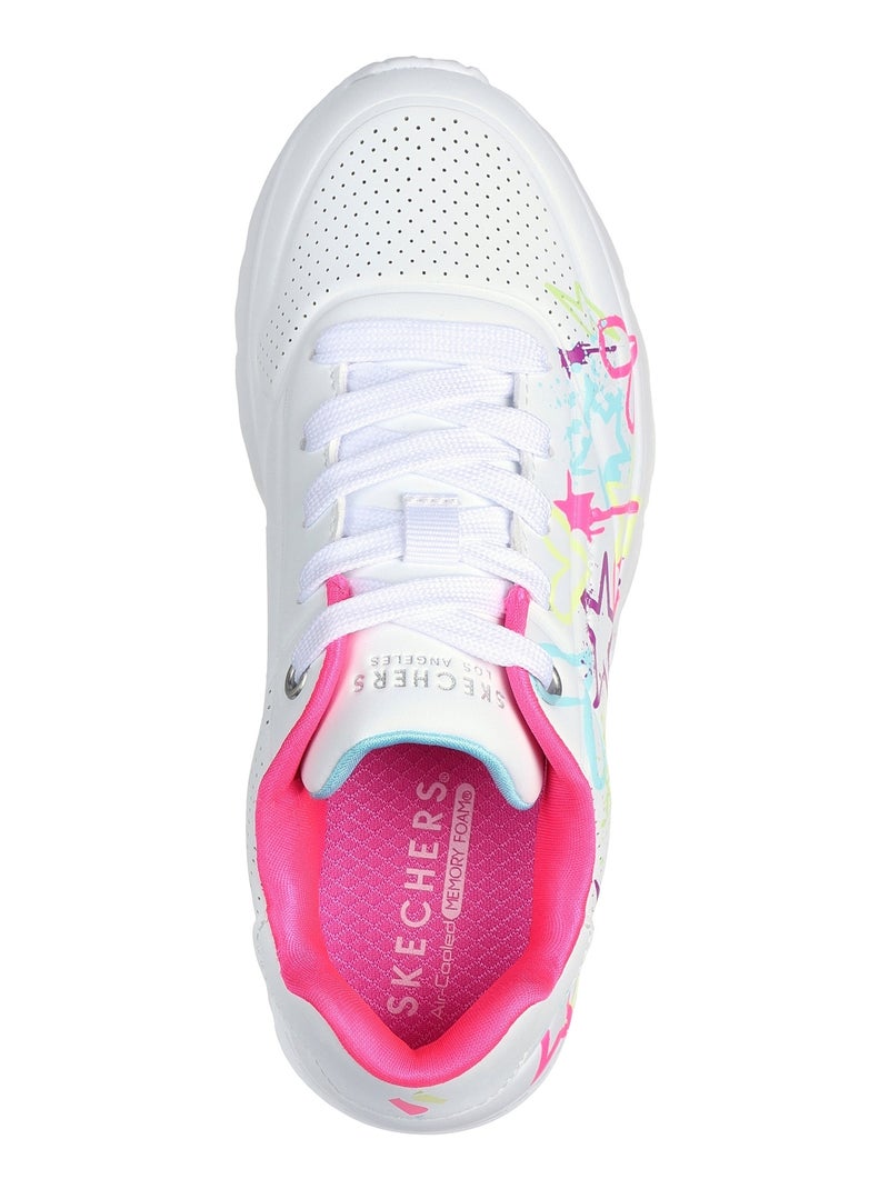 Basket Enfant à Lacets Skechers Uno Lite-My Drip Multicolore - Kiabi
