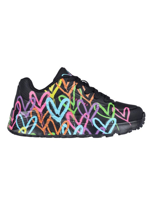 Basket Enfant à Lacets Skechers Uno Lite-Spread The Love - Kiabi Basket Enfant à Lacets Skechers Uno Lite-Spread The Love - Kiabi