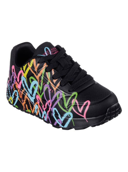 Basket Enfant à Lacets Skechers Uno Lite-Spread The Love - Kiabi Basket Enfant à Lacets Skechers Uno Lite-Spread The Love - Kiabi
