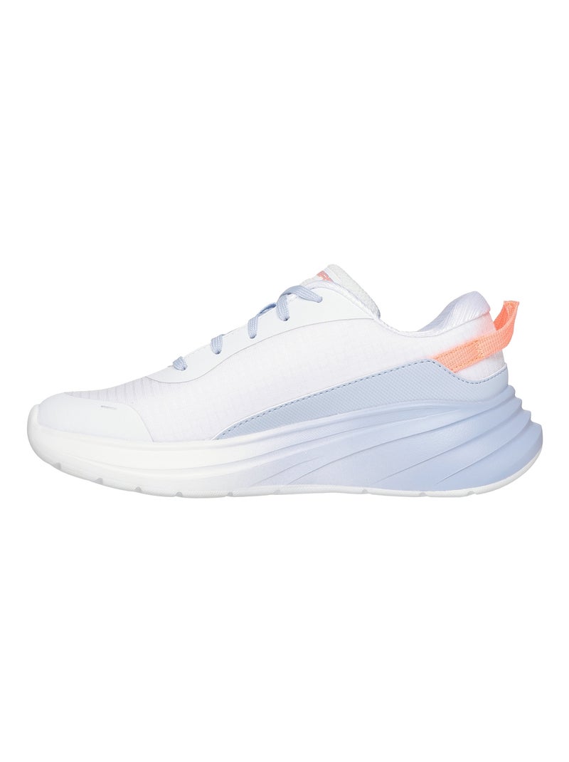 Basket Enfant à Lacets Skechers Wave - Imara Breeze Blanc - Kiabi