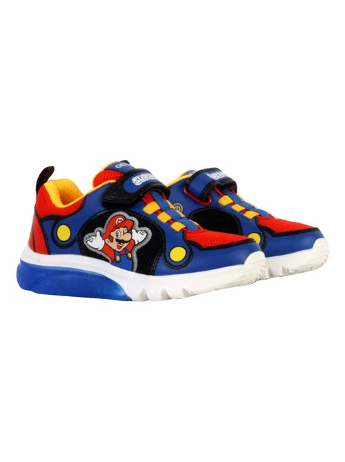 Basket Enfant à Scratch Geox Ciberdron - Kiabi