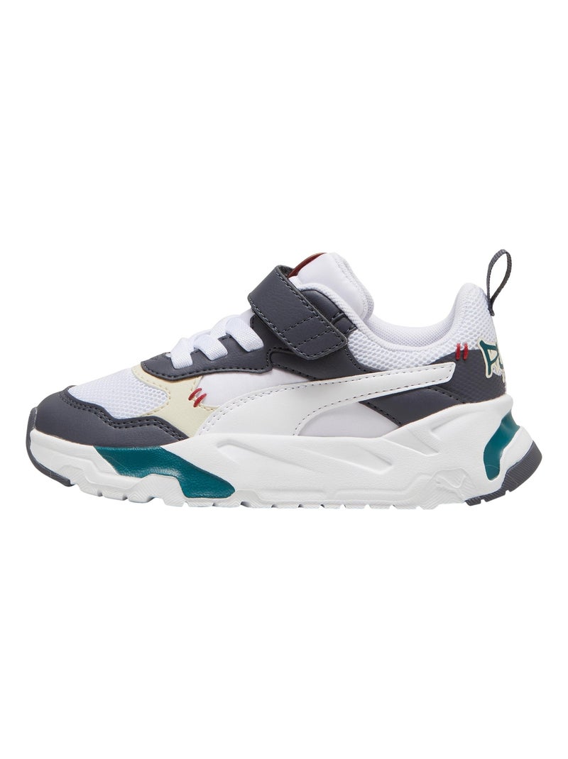 Basket Enfant à Scratch Puma Trinity Mid 90s Ac+ PS Multicolore - Kiabi