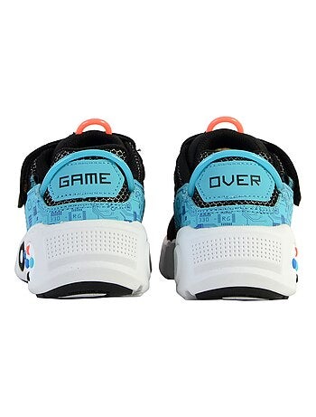 Basket Enfant à Scratch Skechers Gametronix