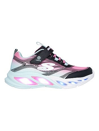 Basket Enfant à Scratch Skechers Lite-Cosmic Glow