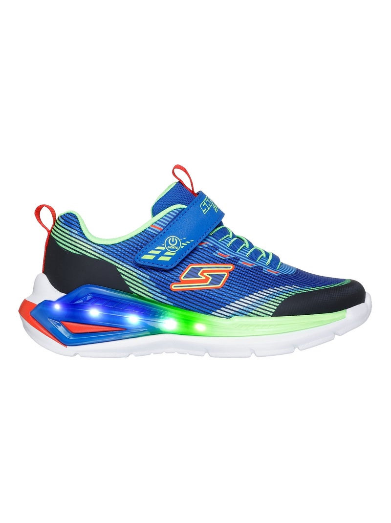 Basket Enfant à Scratch Skechers Lite-Tri Namics Bleu - Kiabi