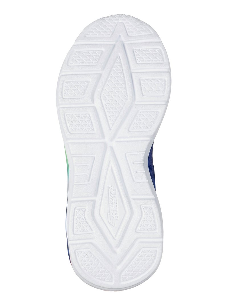 Basket Enfant à Scratch Skechers Lite-Tri Namics Bleu - Kiabi