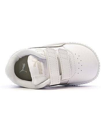 Basket Enfant à Scratches Puma Carina 2.0 Zebra V Inf