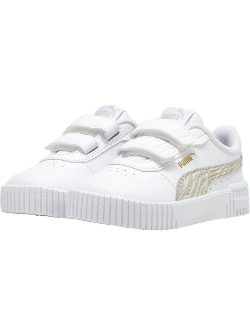 Basket Enfant à Scratches Puma Carina 2.0 Zebra V Inf - Kiabi