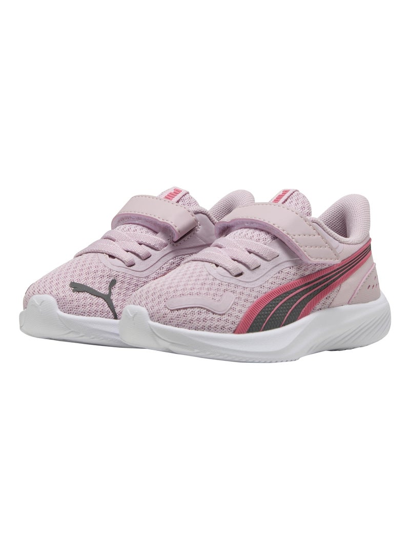 Basket Enfant à Scratches Puma Pounce AC inf Rose - Kiabi
