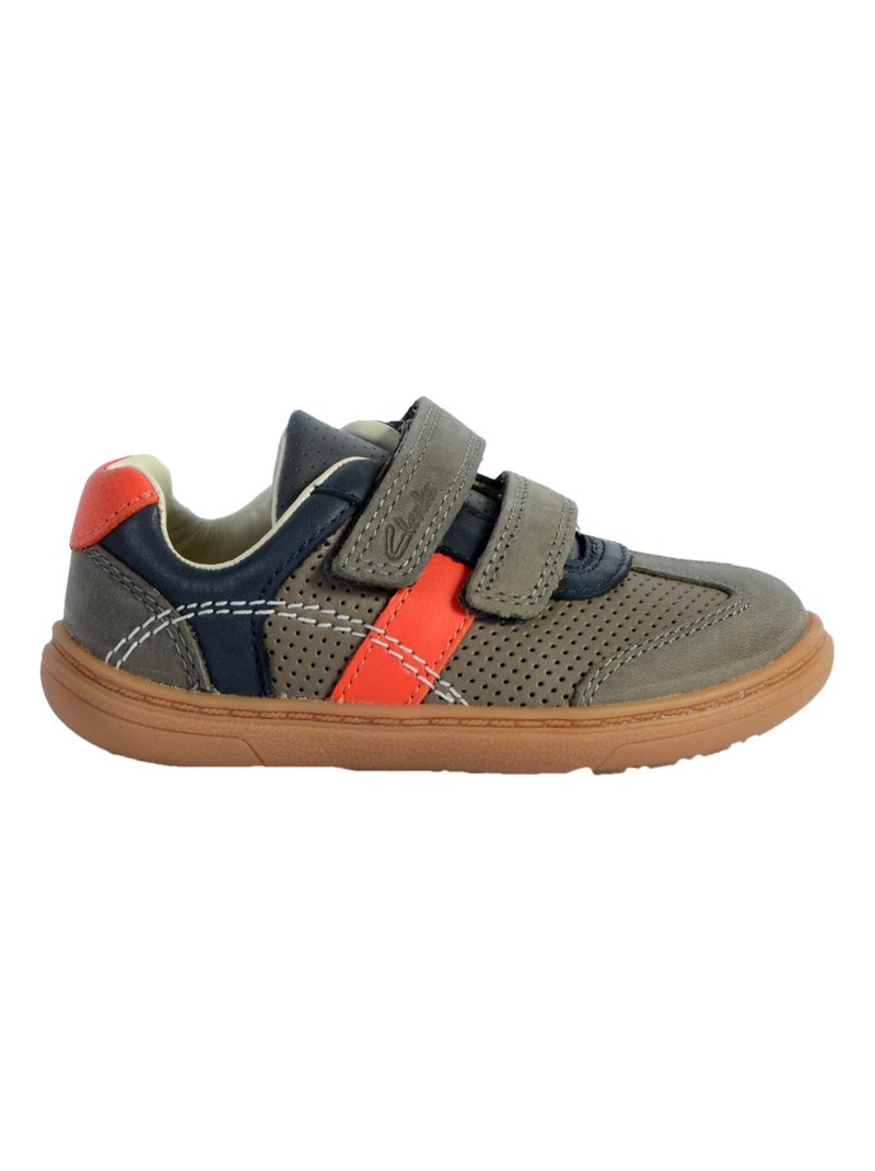 Basket Enfant Clarks Flash Metra T Gris - Kiabi