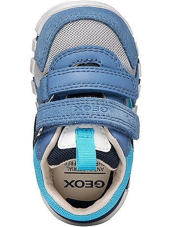 Basket Enfant Cuir Geox Lupidoo B.D Suede Mesh