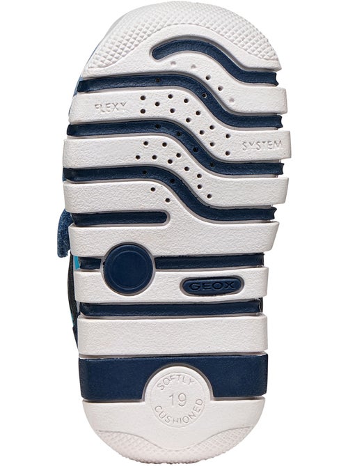 Basket Enfant Cuir Geox Lupidoo B.D Suede Mesh - Kiabi