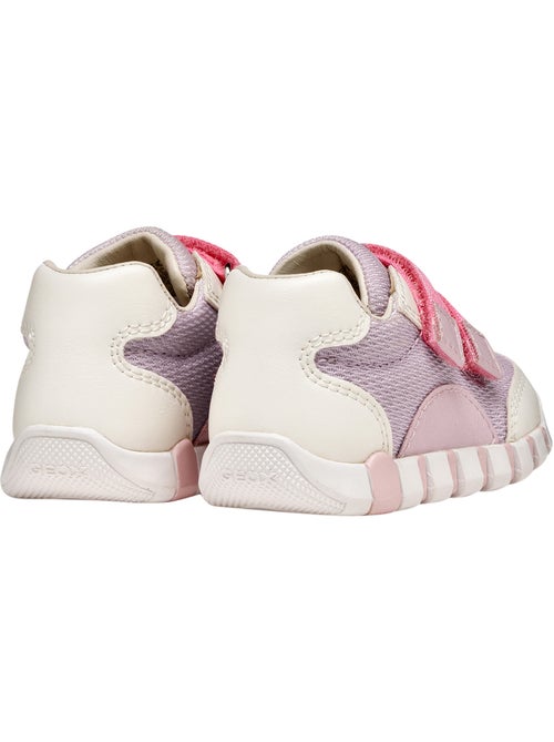 Basket Enfant Cuir Geox Lupidoo G A Mesh Geobuck - Kiabi