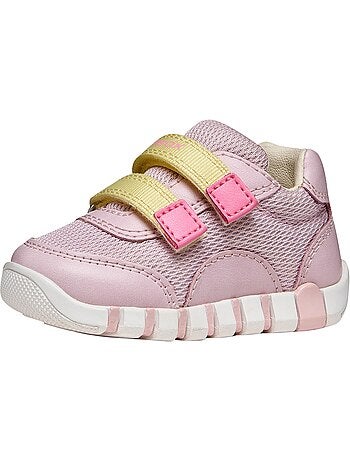 Basket Enfant Cuir Geox Lupidoo G A Mesh Geobuck