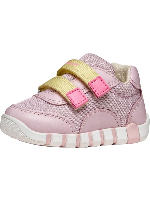 Basket Enfant Cuir Geox Lupidoo G A Mesh Geobuck - Kiabi