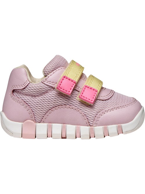 Basket Enfant Cuir Geox Lupidoo G A Mesh Geobuck - Kiabi