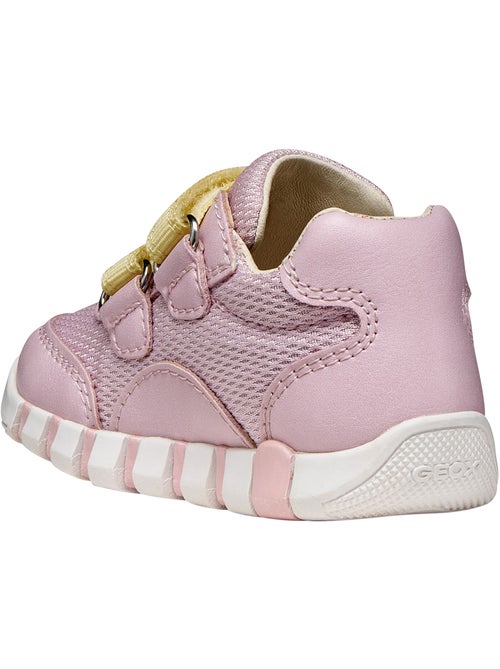 Basket Enfant Cuir Geox Lupidoo G A Mesh Geobuck - Kiabi