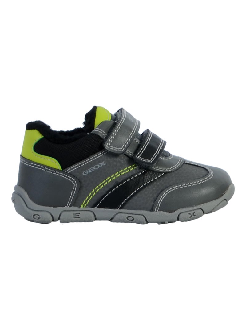Basket Enfant Garçons Geox Balu B1636A Gris - Kiabi